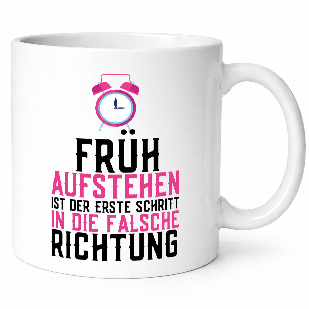 Früh aufstehen | Falsche Richtung Morgenmuffel Müdigkeit lustig Humor