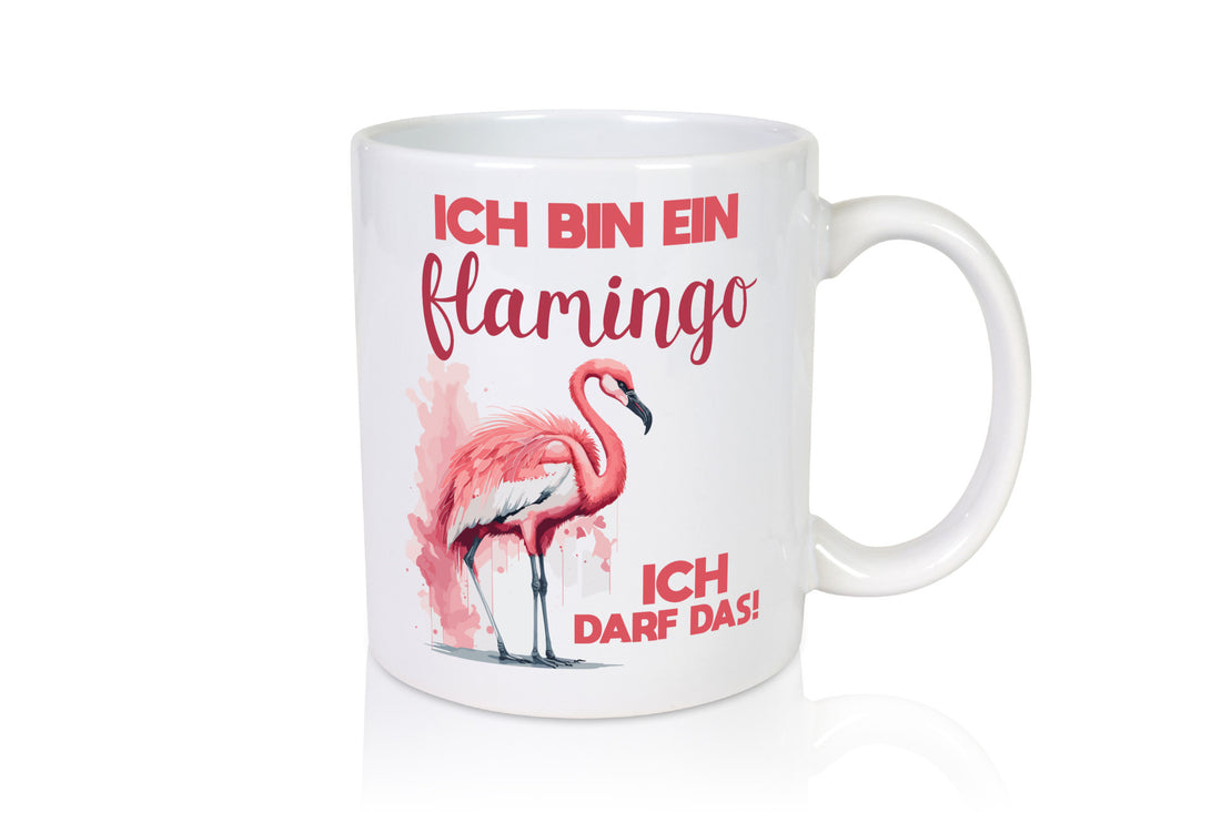 Ich bin ein Flamingo darf das | alles Geschenk Humor Geschenkidee lustiger