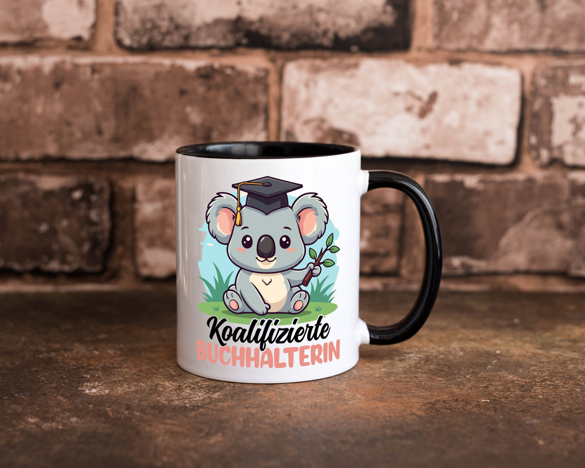 Koalifizierte Buchhalterin | Buchhaltung Humor Geschenk Geschenkidee lustiger Tasse