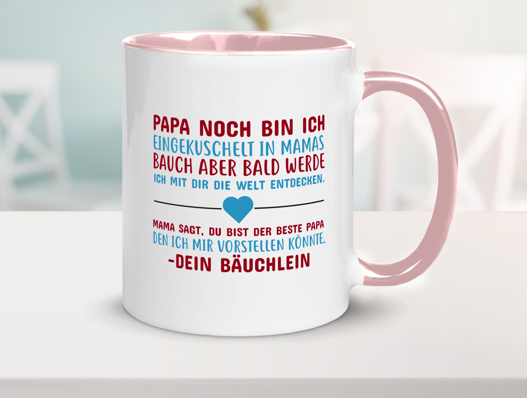 Schwangerschaft | Vaterschaft Tasse Papa Spruch Geschenk Familie Geschenkidee