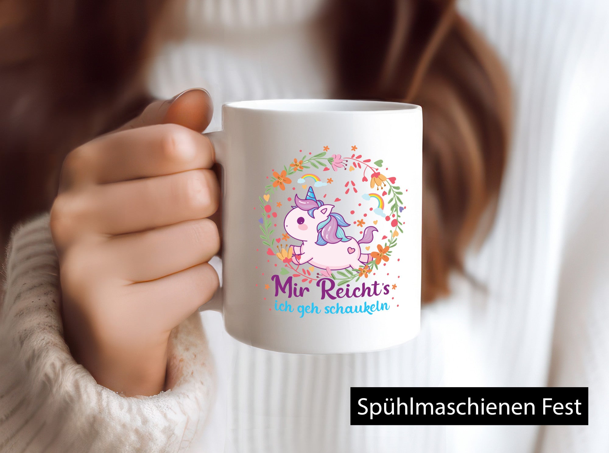 Mir reichts ich geh Schaukeln | Einhorn Einhornliebhaber lustiger Spruch