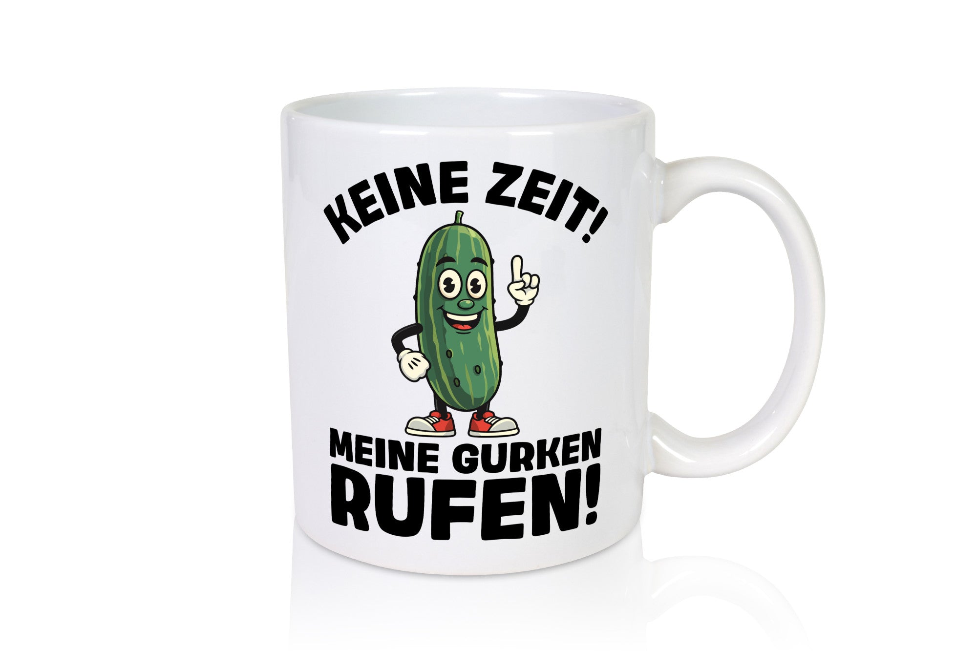 Keine Zeit meine gurken rufen | Hobbygärtner Gurcken Geschenkidee Humor Tasse