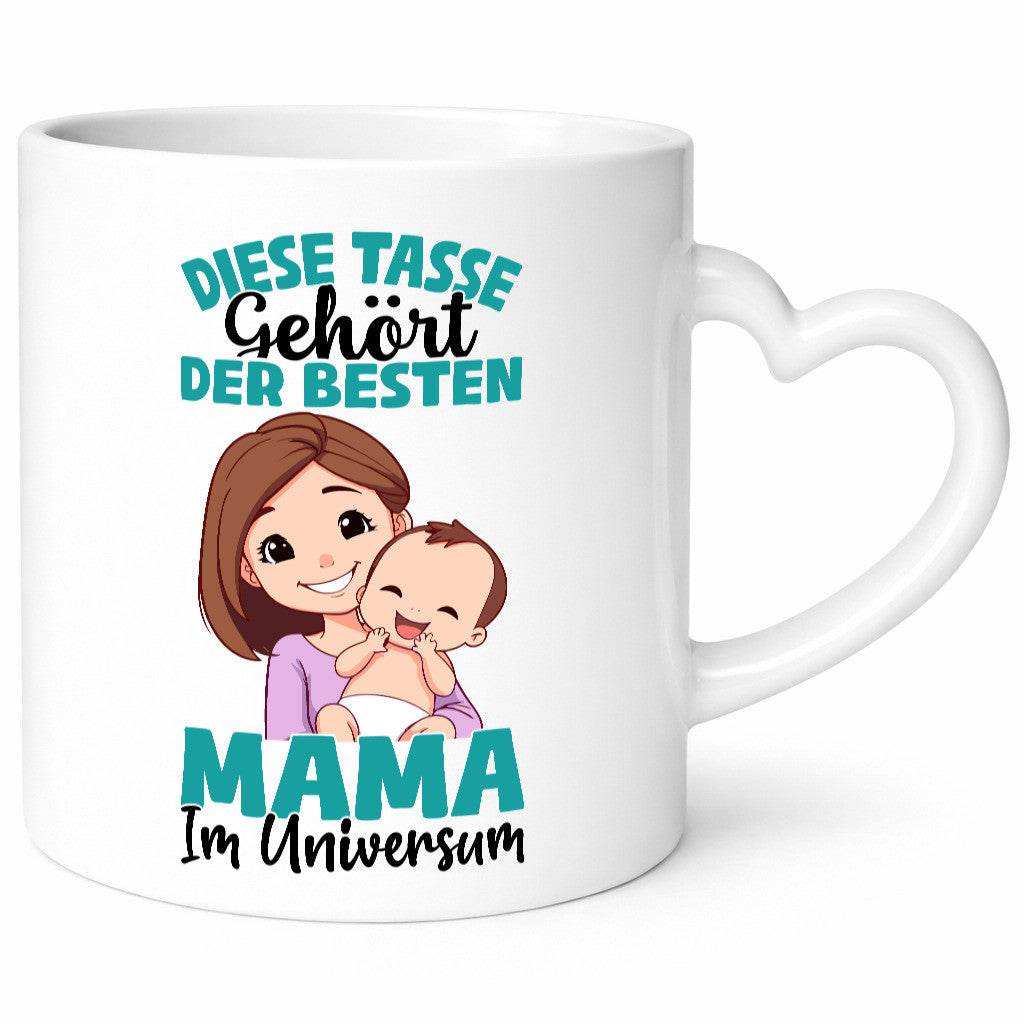 Im Universum: Mama | Muttertag Familie lustig Geschenkidee Geschenk Tasse