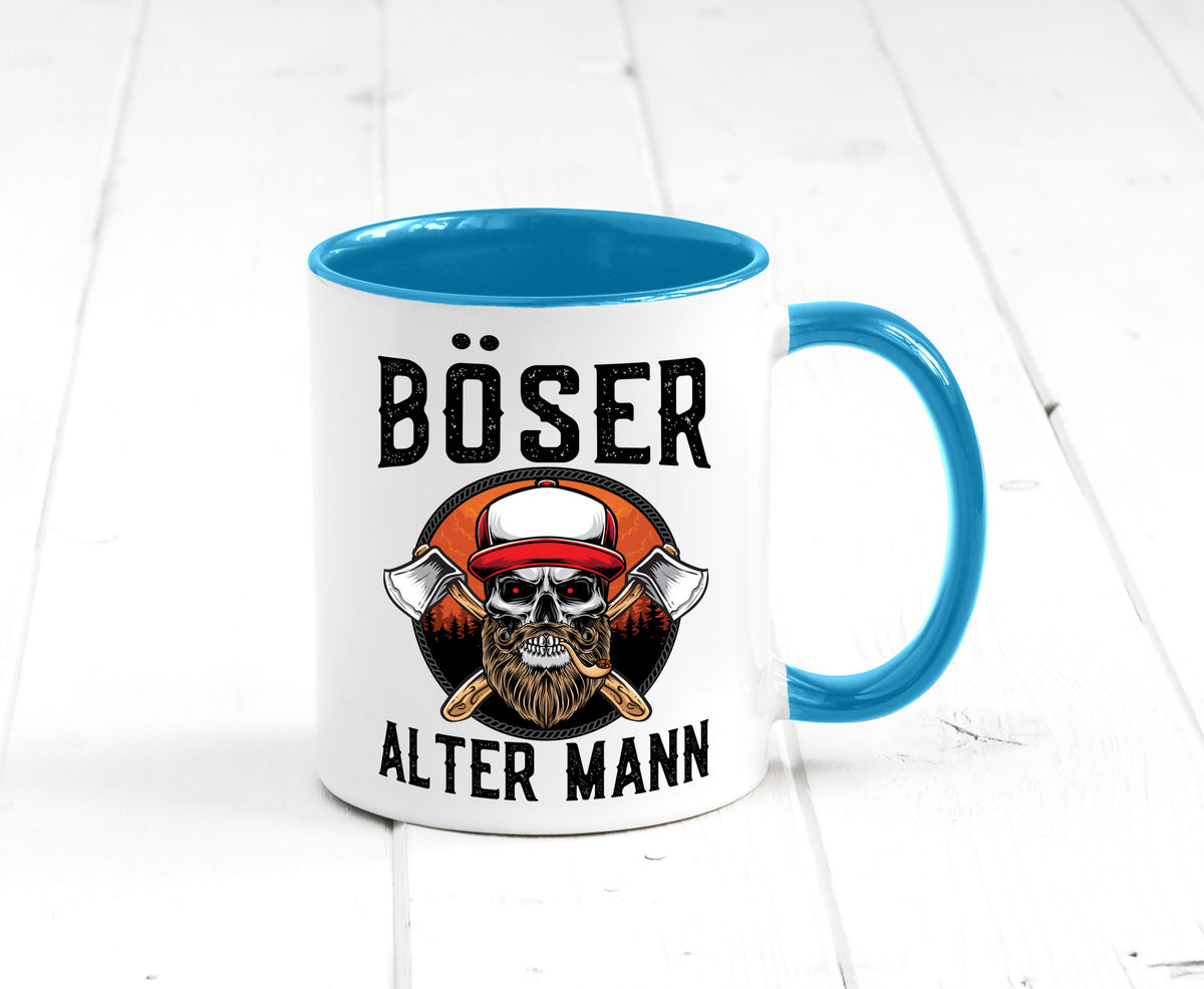 Böser alter Mann Humor Geschenkidee Tasse