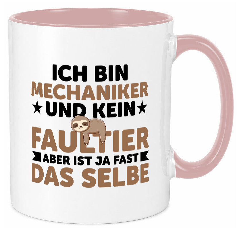 Ich bin kein Faultier: Mechaniker | KFZ Werkstatt Humor Tierliebhaber