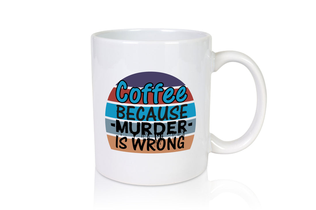 Kaffeetrinker Tasse | schwarzer Humor Büro Spruch Geschenk Arbeit Kollegen