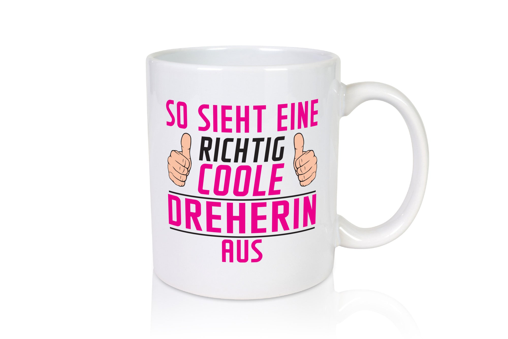 Richtig Coole Dreherin | Fräser Dreher lustig Humor Geschenkidee Geschenk Tasse