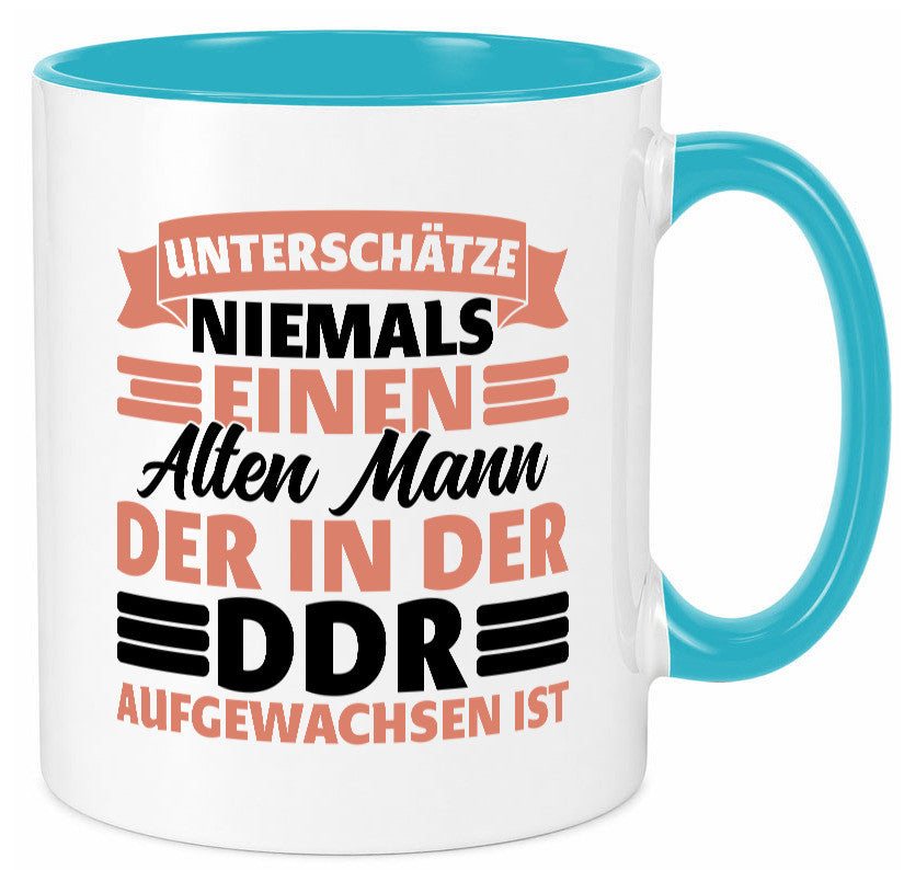DDR Männer | Ostdeutschland Opa Ossi Vatertag vl7 Geschenk Familie Geschenkidee Tasse