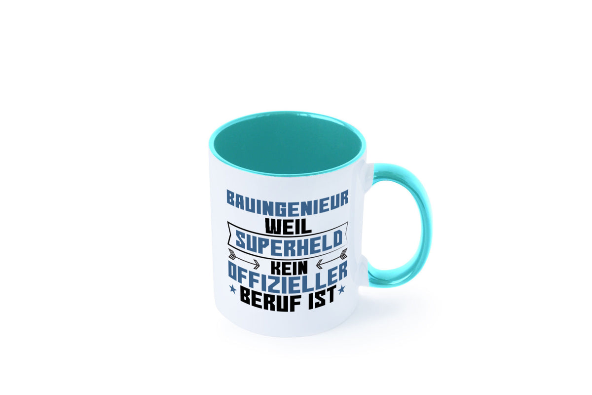 Superheld Bauingenieur | Ingenieur Humor Geschenkidee Tasse