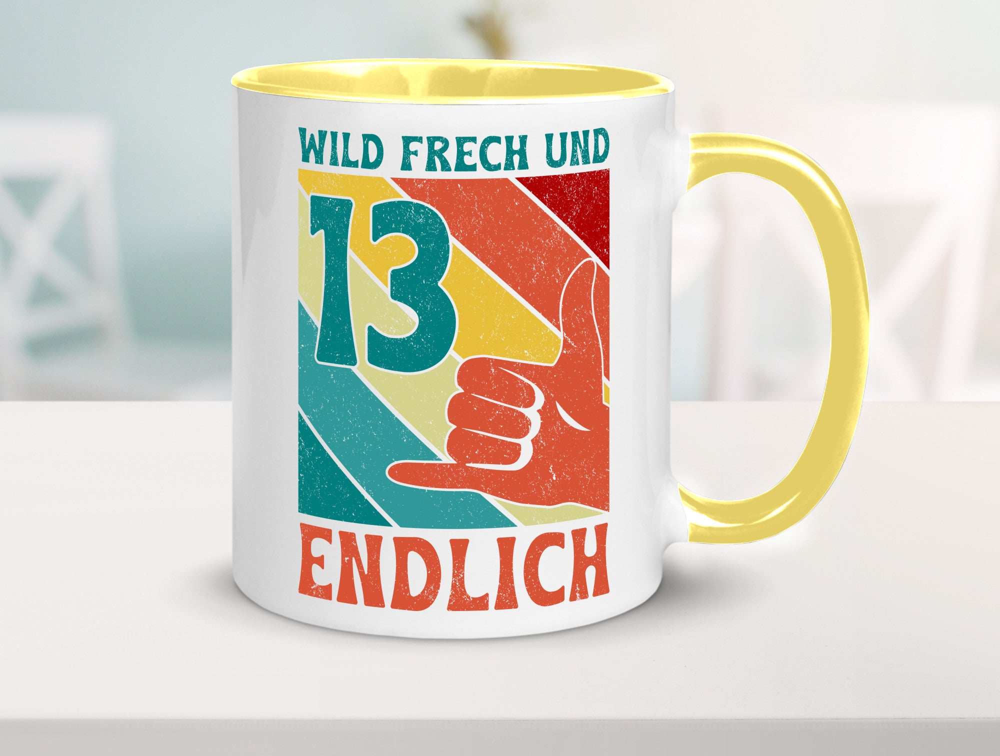 13. Geburtstag | 13 Jahre Wild und Frech Humor Geschenkidee Tasse