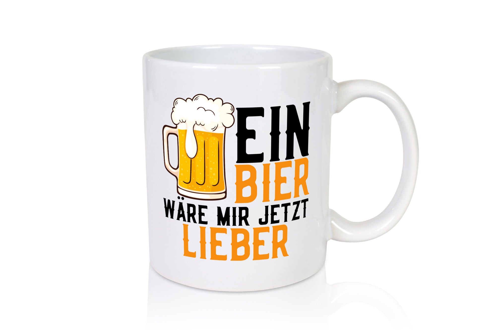 Ein Bier wäre mir jetzt lieber | Kollegen lustiger Spruch Geschenk Arbeit Büro