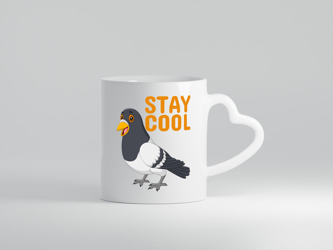 Stay Cool | coole Taube Motiv Tasse Jugendliche Humor Geschenkidee
