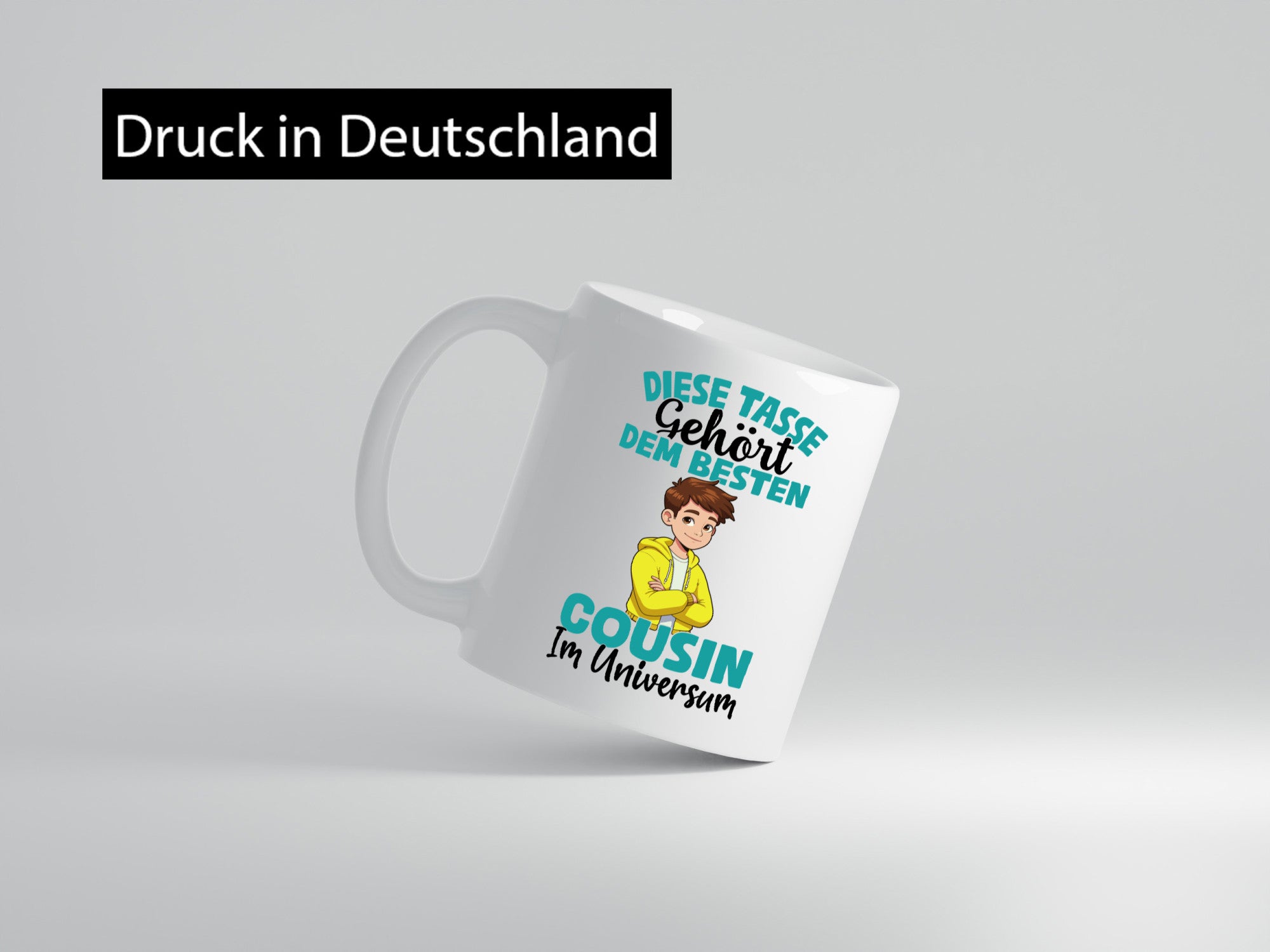 Im Universum: Cousin | Familie Verwandschaft Geschenk Geschenkidee lustiger