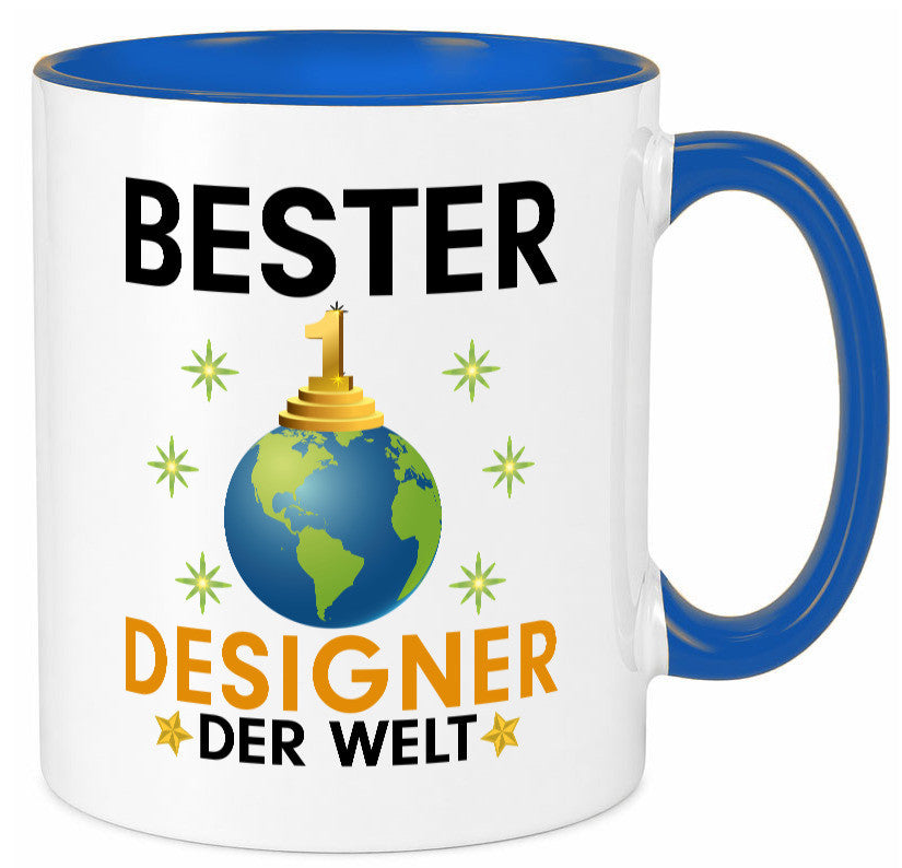 Welt Bester Designer Beruf | Mode Geschenk Arbeit Kollegen Büro lustiger Spruch