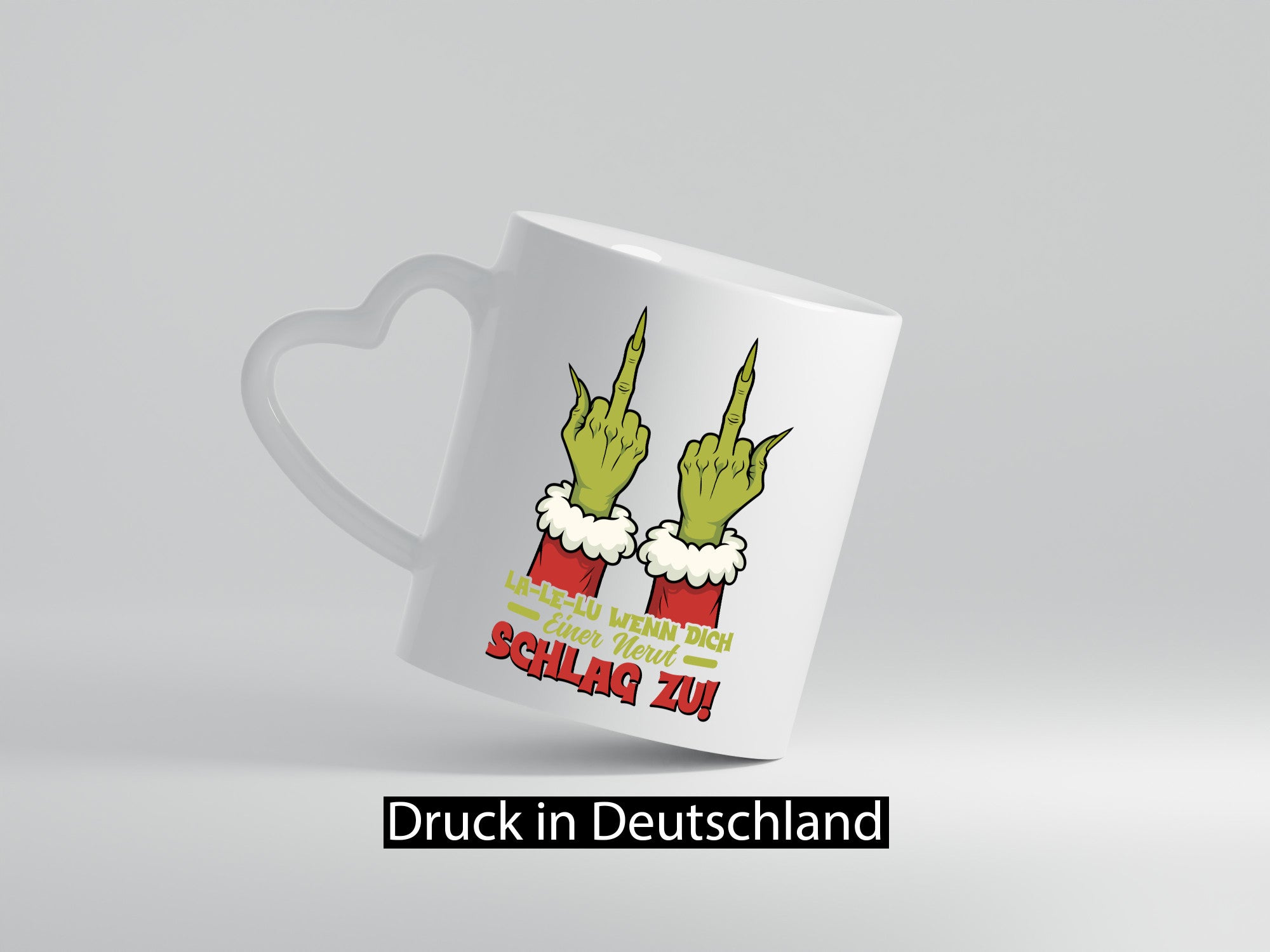 La Le Lu | Weihnachten Weihnachtsmuffel Lichter vl10 Geschenkidee Humor Tasse