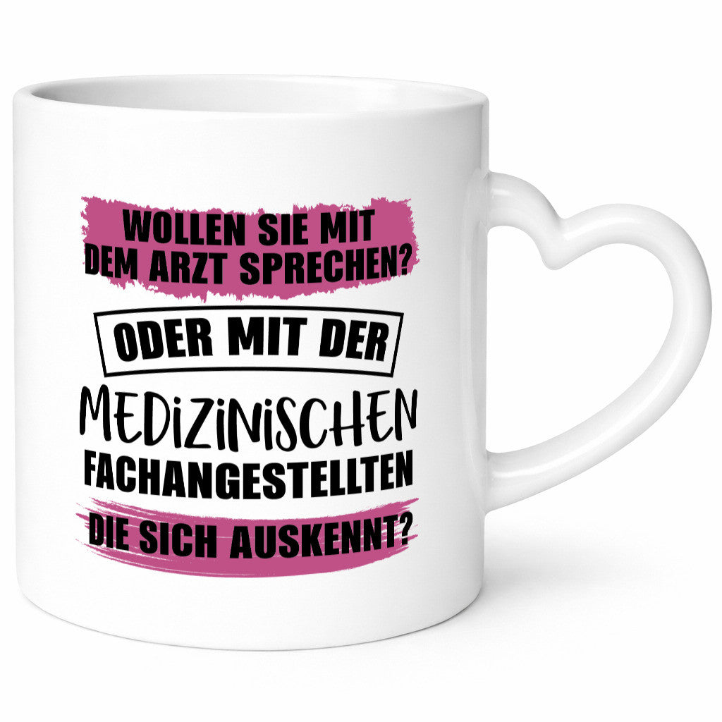 Medizinische Fachangestellte | Beruf Tasse MFA Geschenkidee Arbeit Kollegen