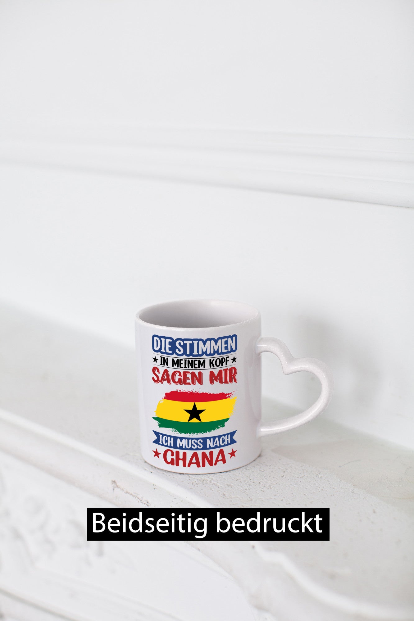 Ghana | Urlaub Stimmen in meinem Kopf Traumland lustig Humor Geschenkidee