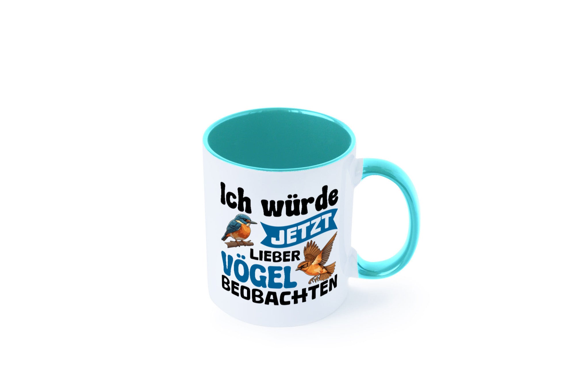 Vögel beobachten | Vogel lustig Humor Geschenkidee Geschenk Tasse