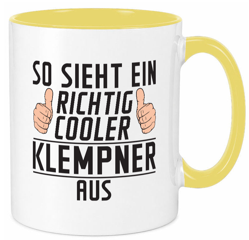 Richtig Cooler Klempner | Beruf klempnern Humor Arbeit Kollegen Büro