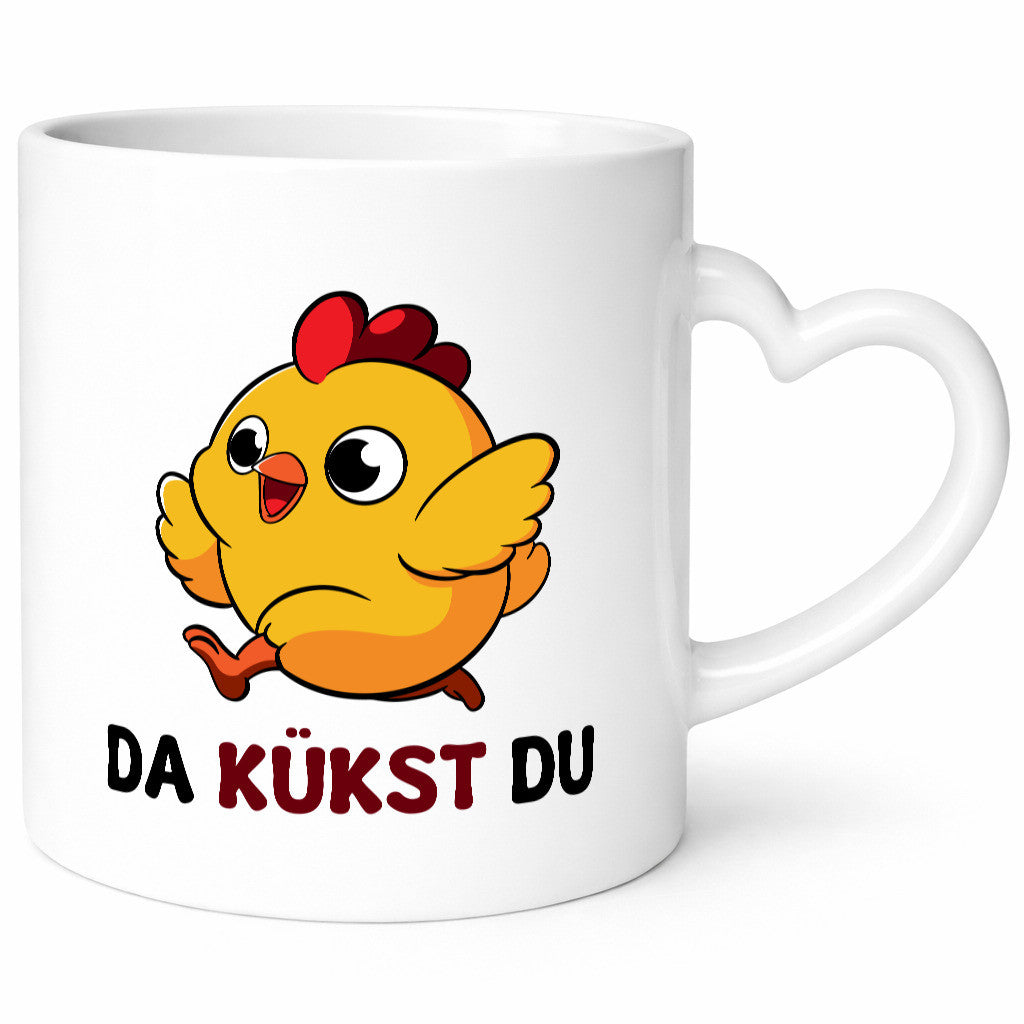 Da kükst du | Kücken Huhn Kinder lustig Humor Geschenkidee Geschenk Tasse