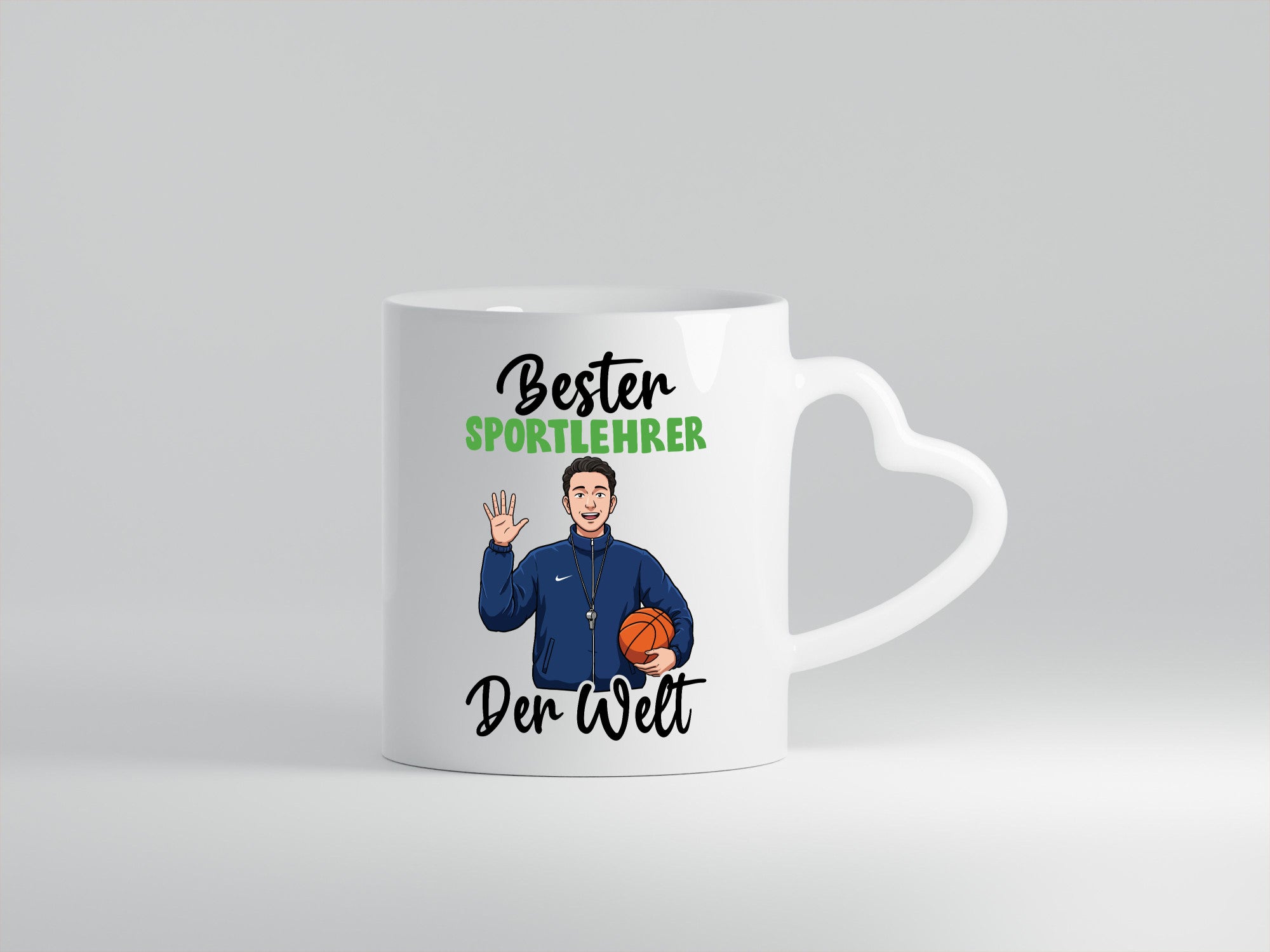 Bester Sportlehrer | Lehrer Sport v2 Geschenkidee Humor Tasse