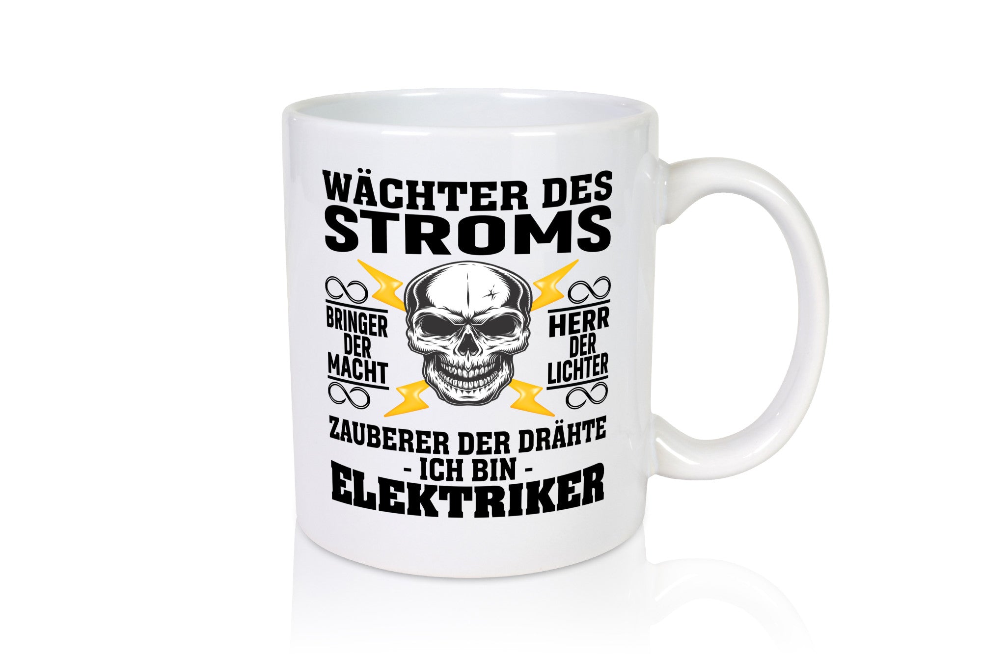 Wächter des Stroms | Ich bin Elektriker Geschenkidee Humor Tasse