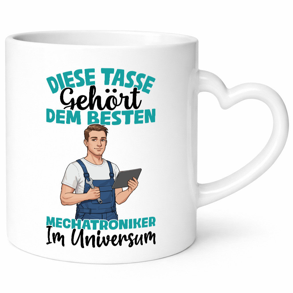 Im Universum: Mechatroniker | KFZ lustig Humor Geschenkidee Geschenk Tasse