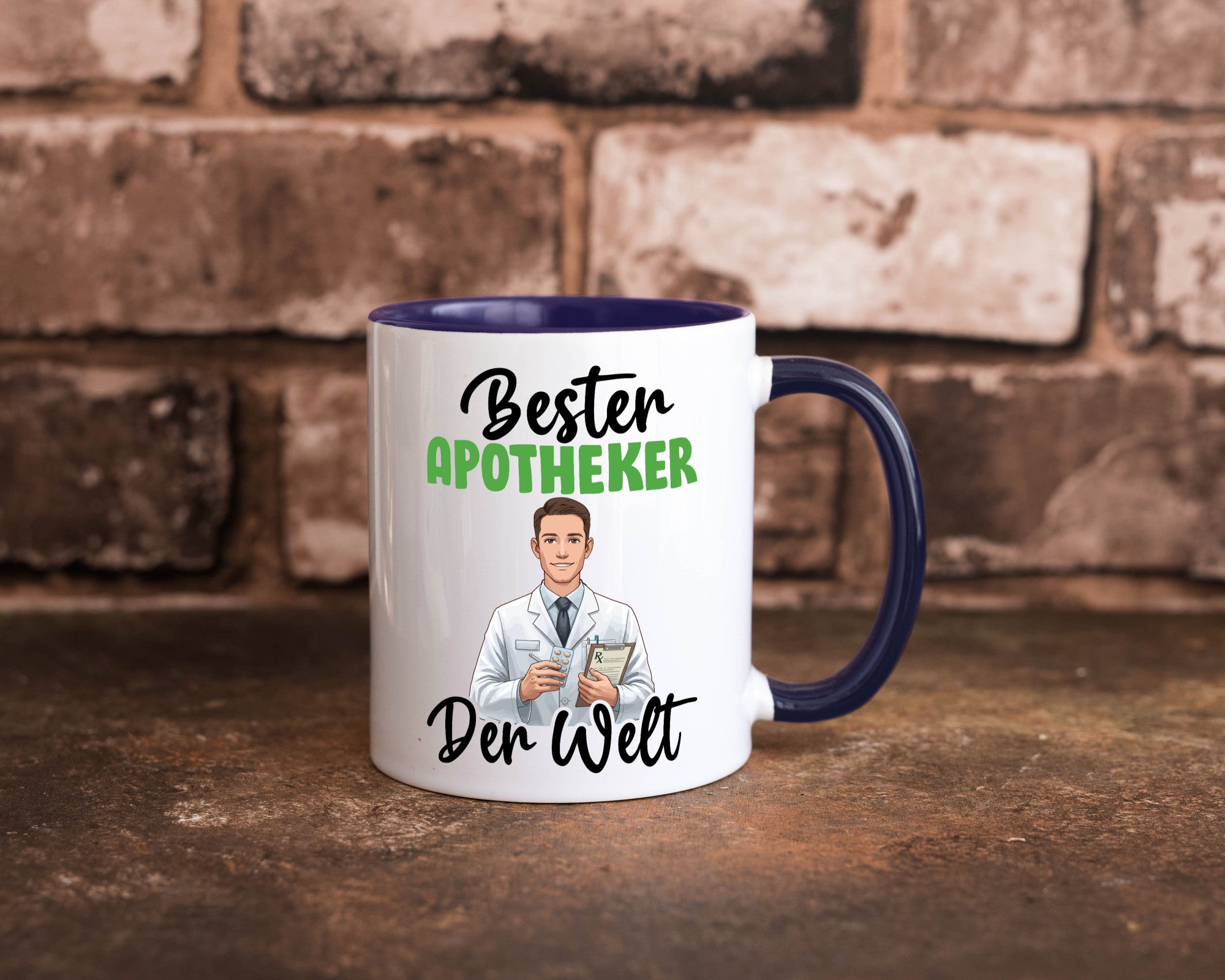 Bester Apotheker | Apotheke Pharmazie v2 Humor Geschenkidee Tasse