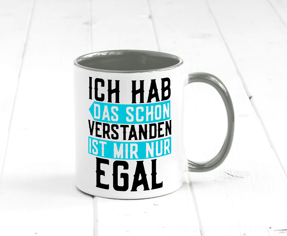 Ist mir egal | Protest Teenager Humor Spruch Büro lustig Arbeit Kollegen Tasse