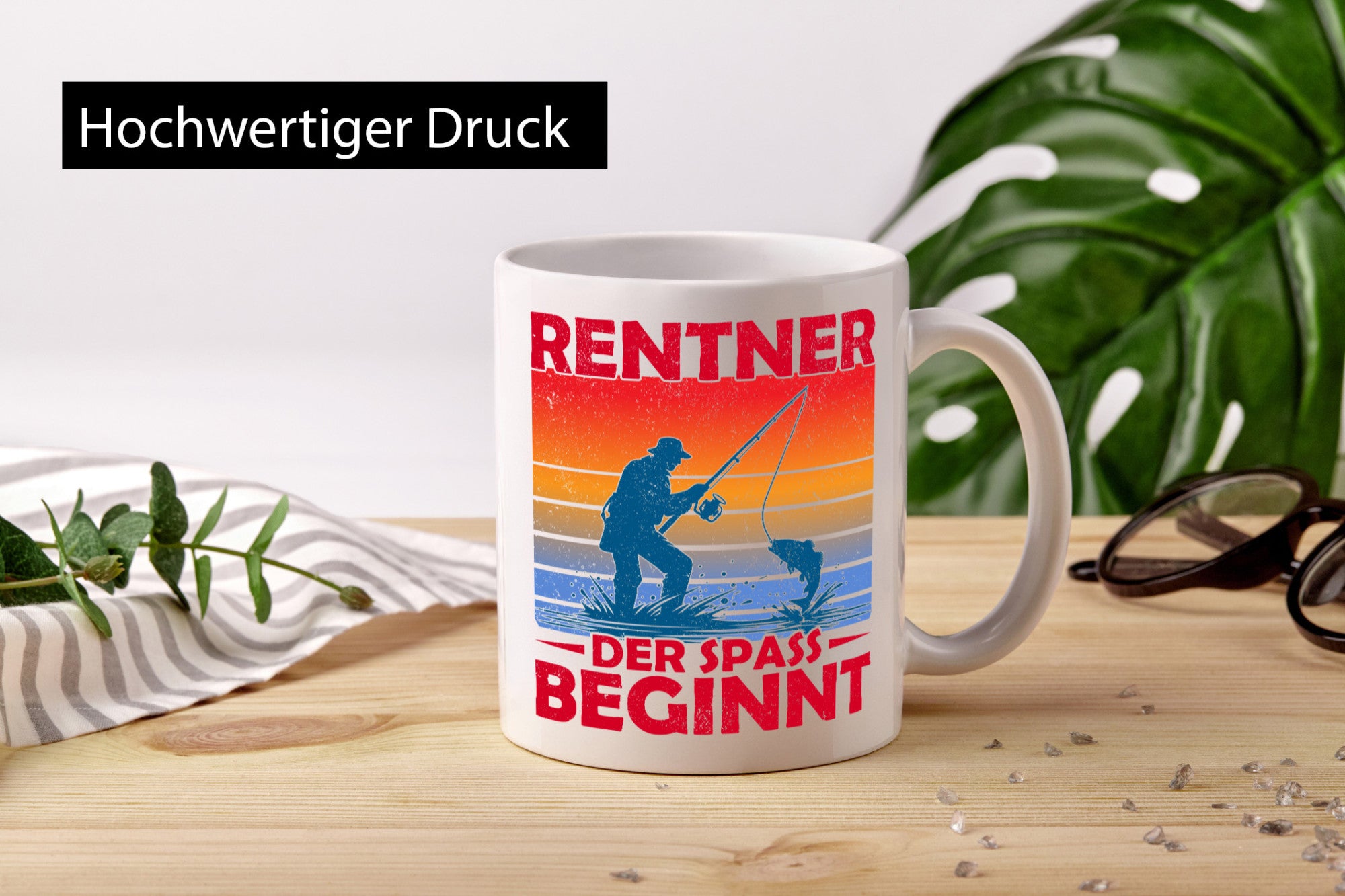 Rentner der spaß beginnt | Ruhestand Angler Angeln lustig Jubiläum Geschenk