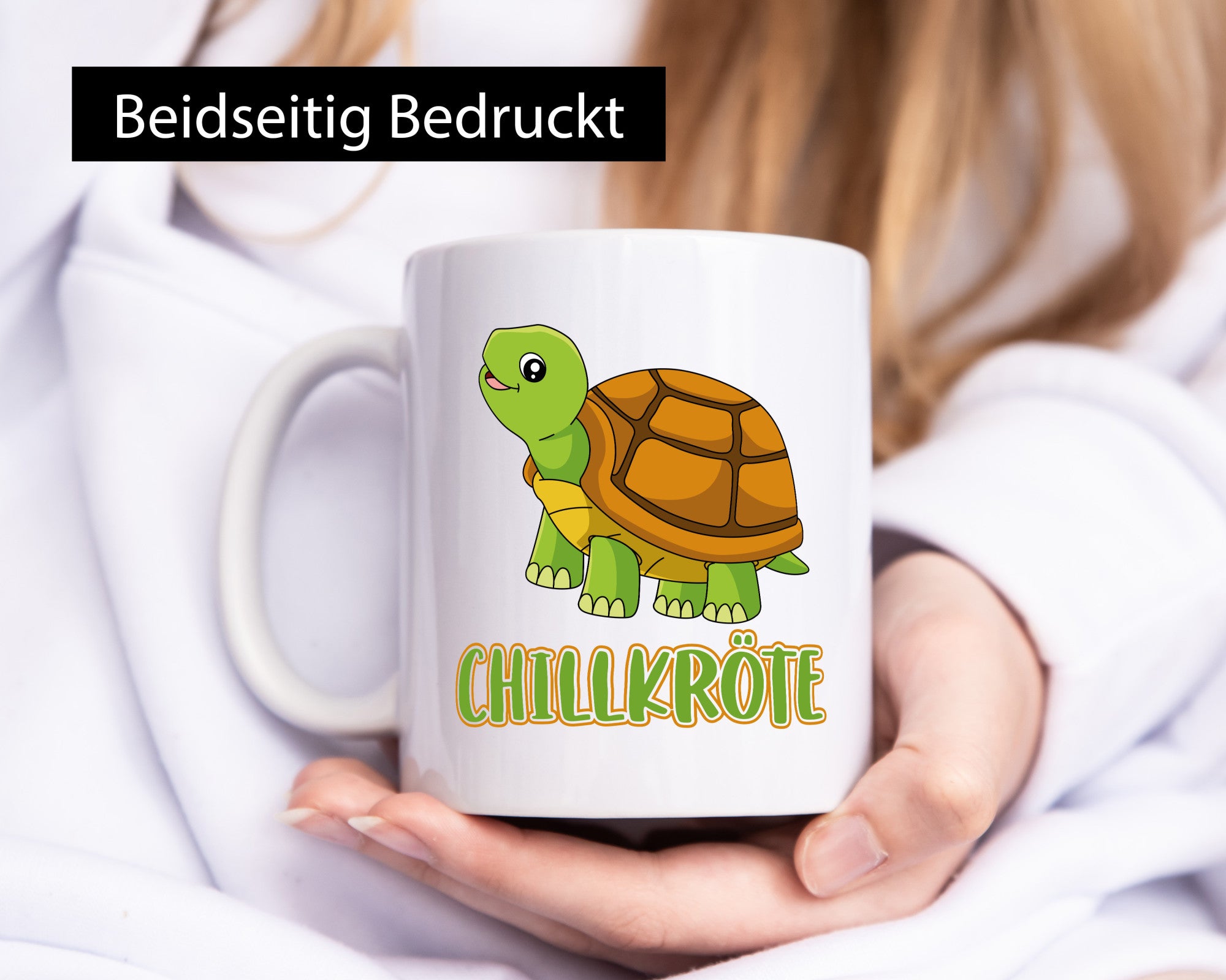 Chillkröte | Chiller Tasse Schildkröte Statement Geschenkidee Humor