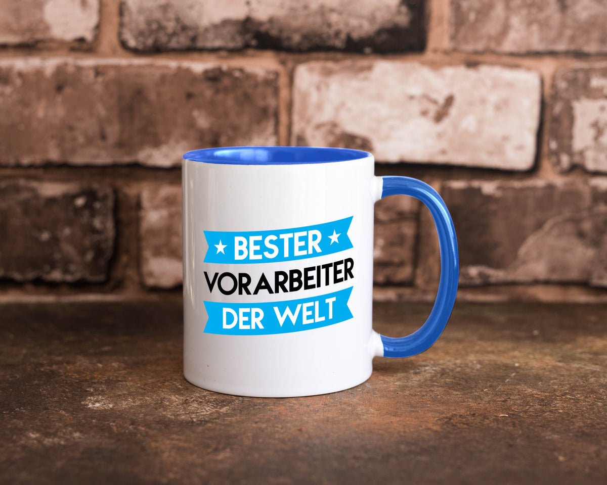Bester Vorarbeiter | Kollege Teamleiter lustiger Spruch Geschenk Arbeit Tasse