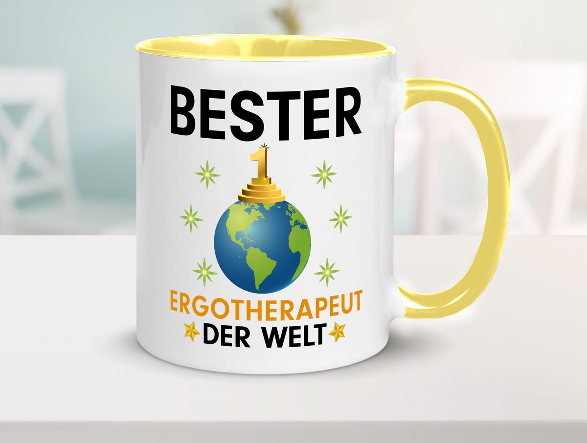 Welt Bester Ergotherapeut | Ergotherapie lustig Humor Geschenkidee Geschenk Tasse