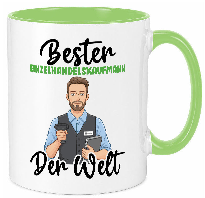 Bester Einzelhandelskaufmann | Einzelhandel v2 lustig Humor Geschenkidee