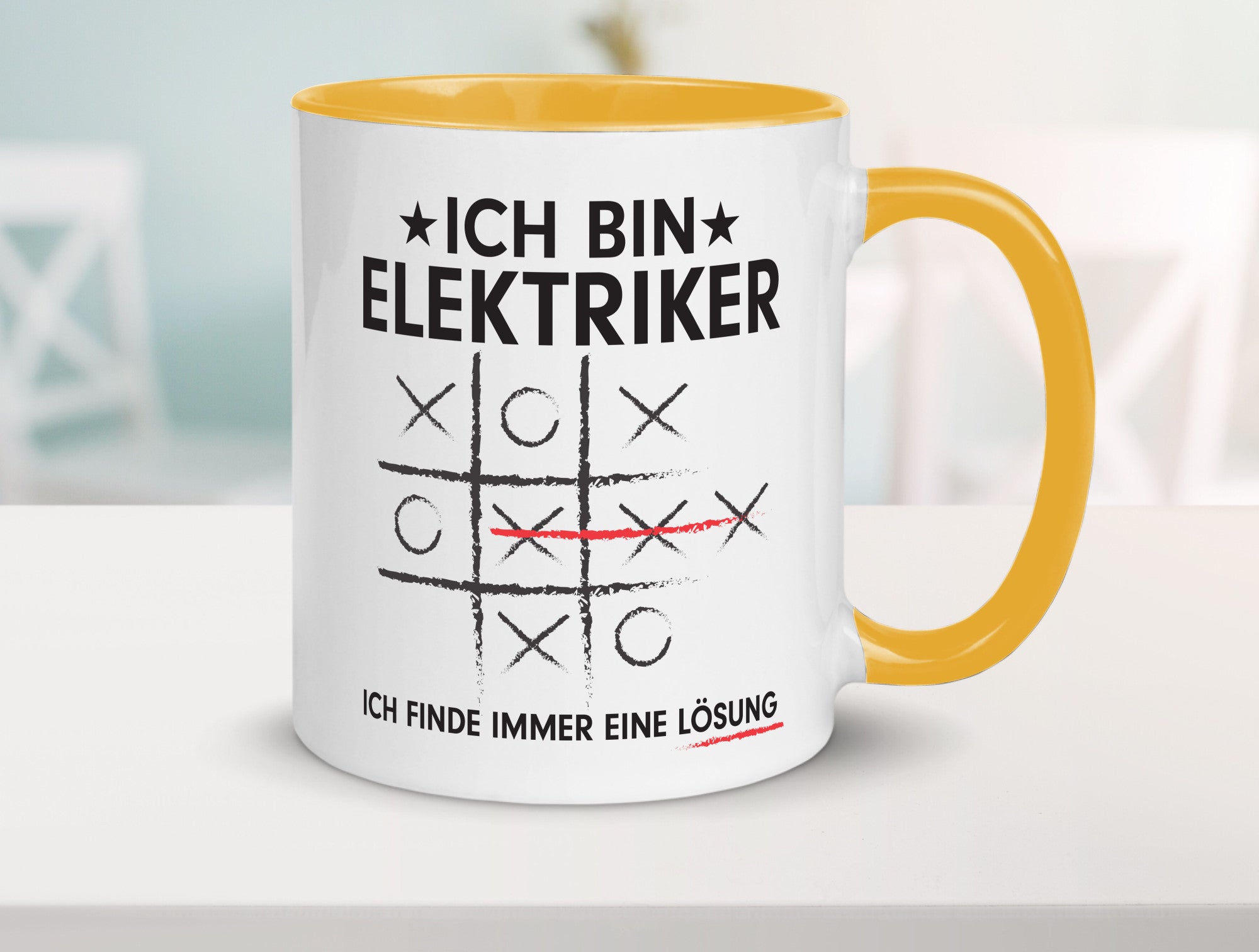 Lösung Finden: Elektriker | Elektronik Geschenk Humor Geschenkidee lustiger