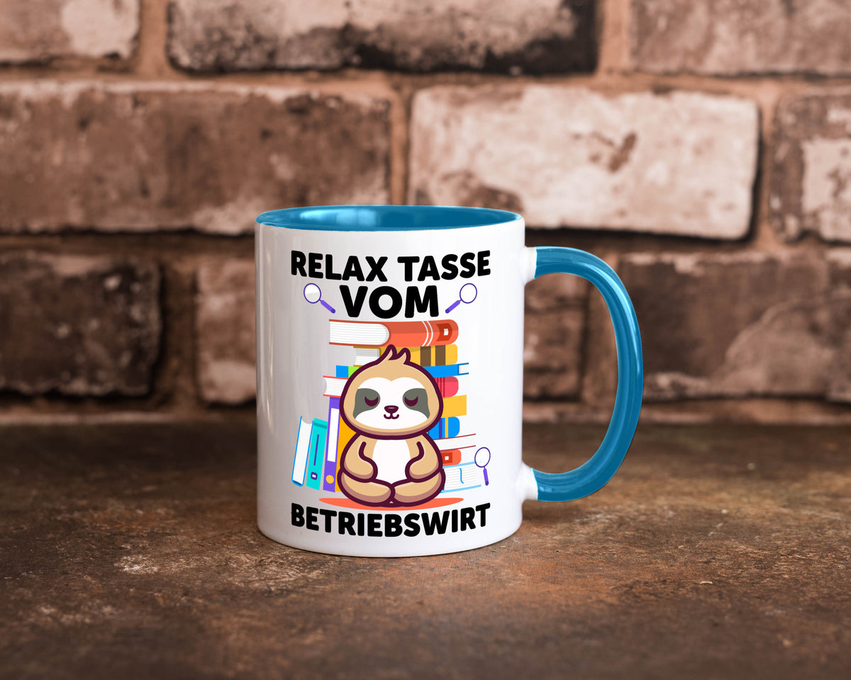 Relax Tasse: Betriebswirt | Betriebswirtschaft lustiger Spruch Geschenk Humor