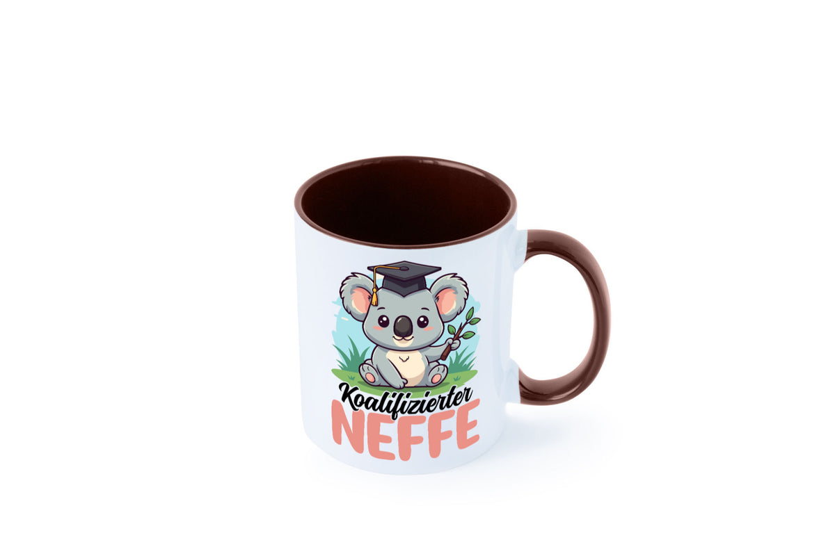 Koalifizierter Neffe | Familie Bruder Bester Onkel Geschenkidee Humor Tasse