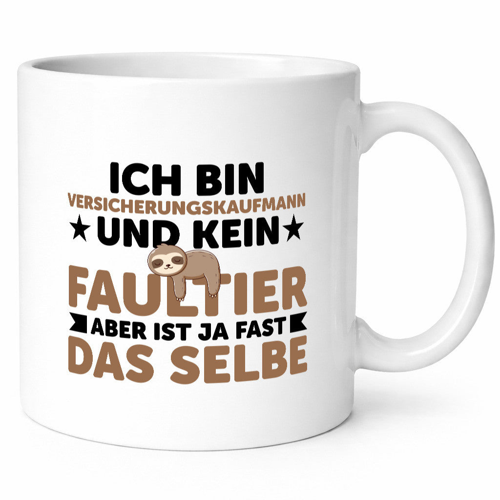 Ich bin kein Faultier: Versicherungskaufmann | Kaufmann v2 Geschenk