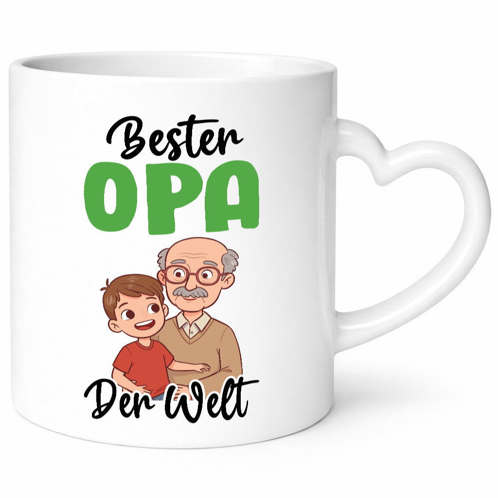 Bester Opa | Großvater Enkel Familie lustiger Spruch Geschenk Geschenkidee Tasse