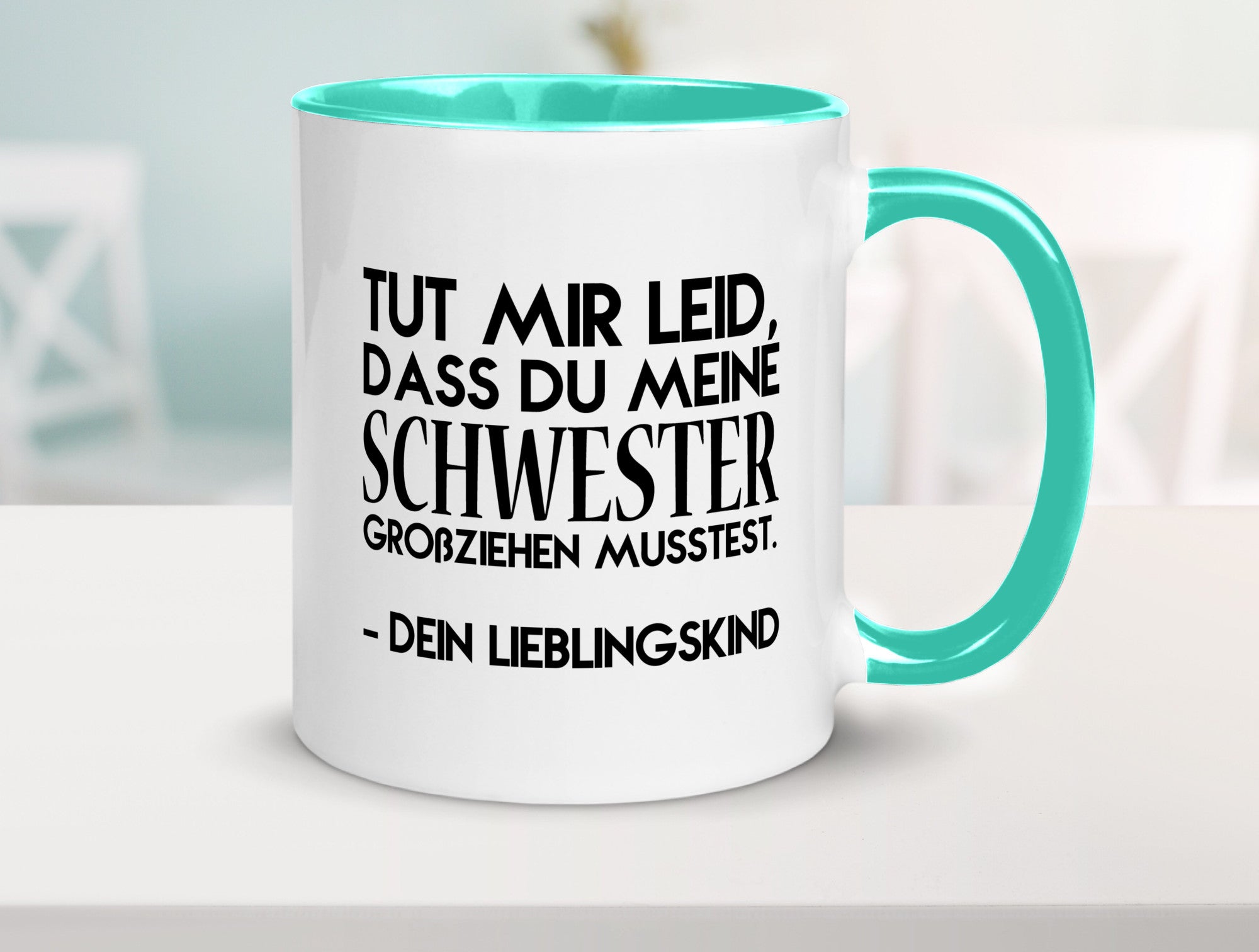 Lieblingskind | Eltern Schwester Kinder lustig Geschenk Humor Geschenkidee