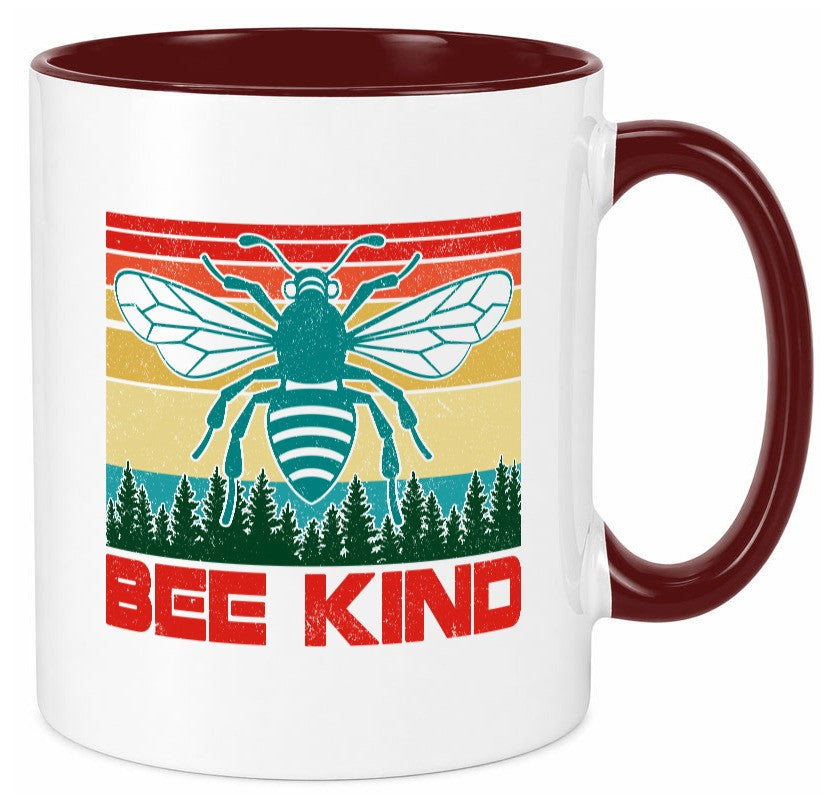Bee kind | Bienen imker Bienenflüsterer v2 lustiger Spruch Geschenk Humor Tasse