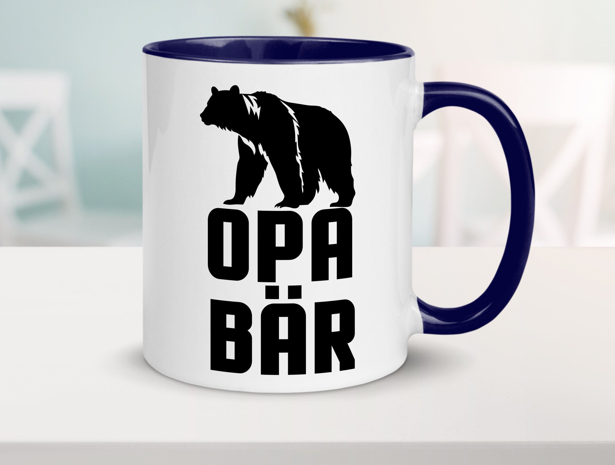 Opa Bär | Großvater Enkel Freizeitpark lustiger Spruch Geschenk Familie