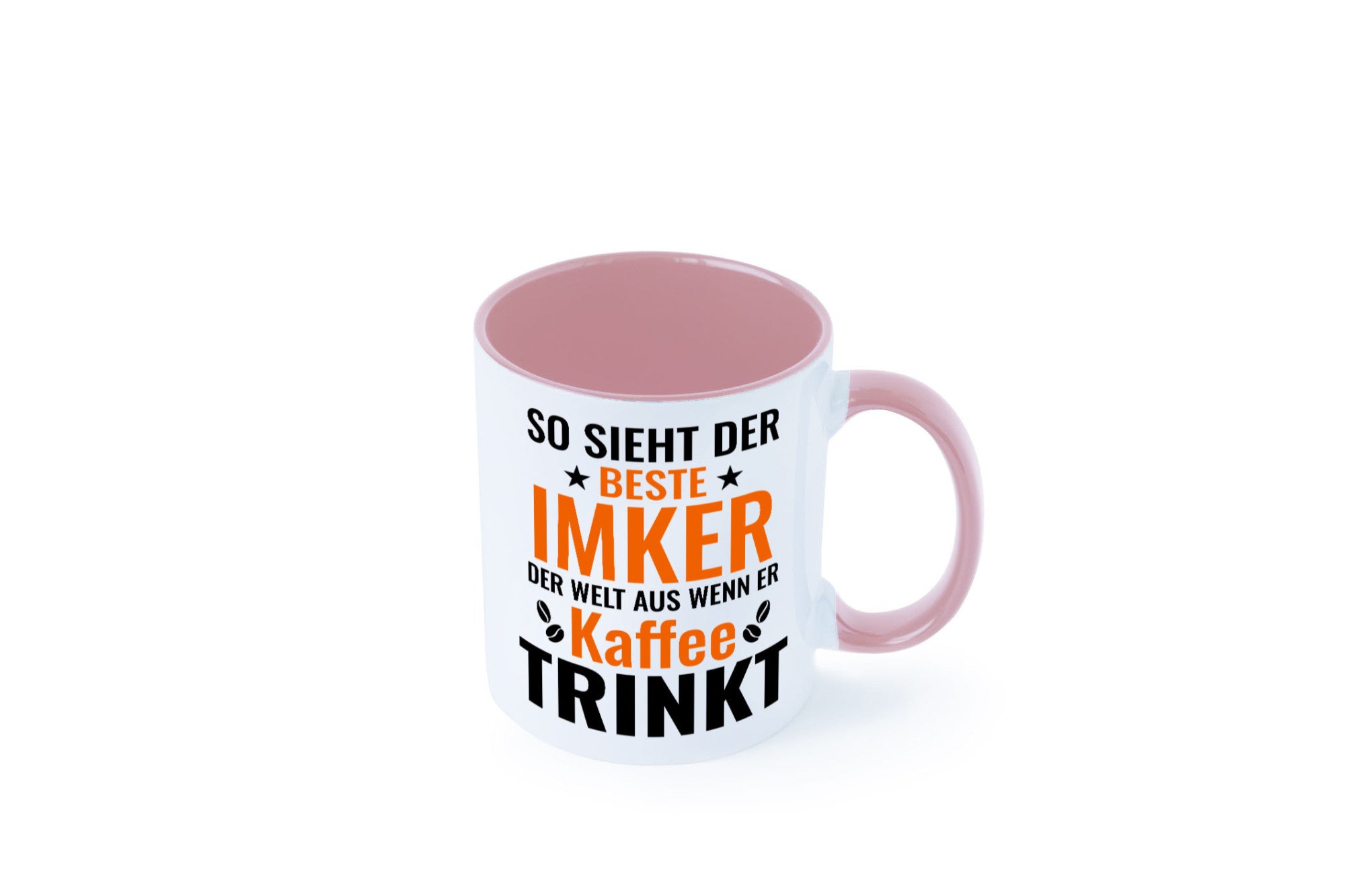 Kaffee trinkt: Imker | Imkerei lustiger Spruch Geschenk Humor Geschenkidee Tasse