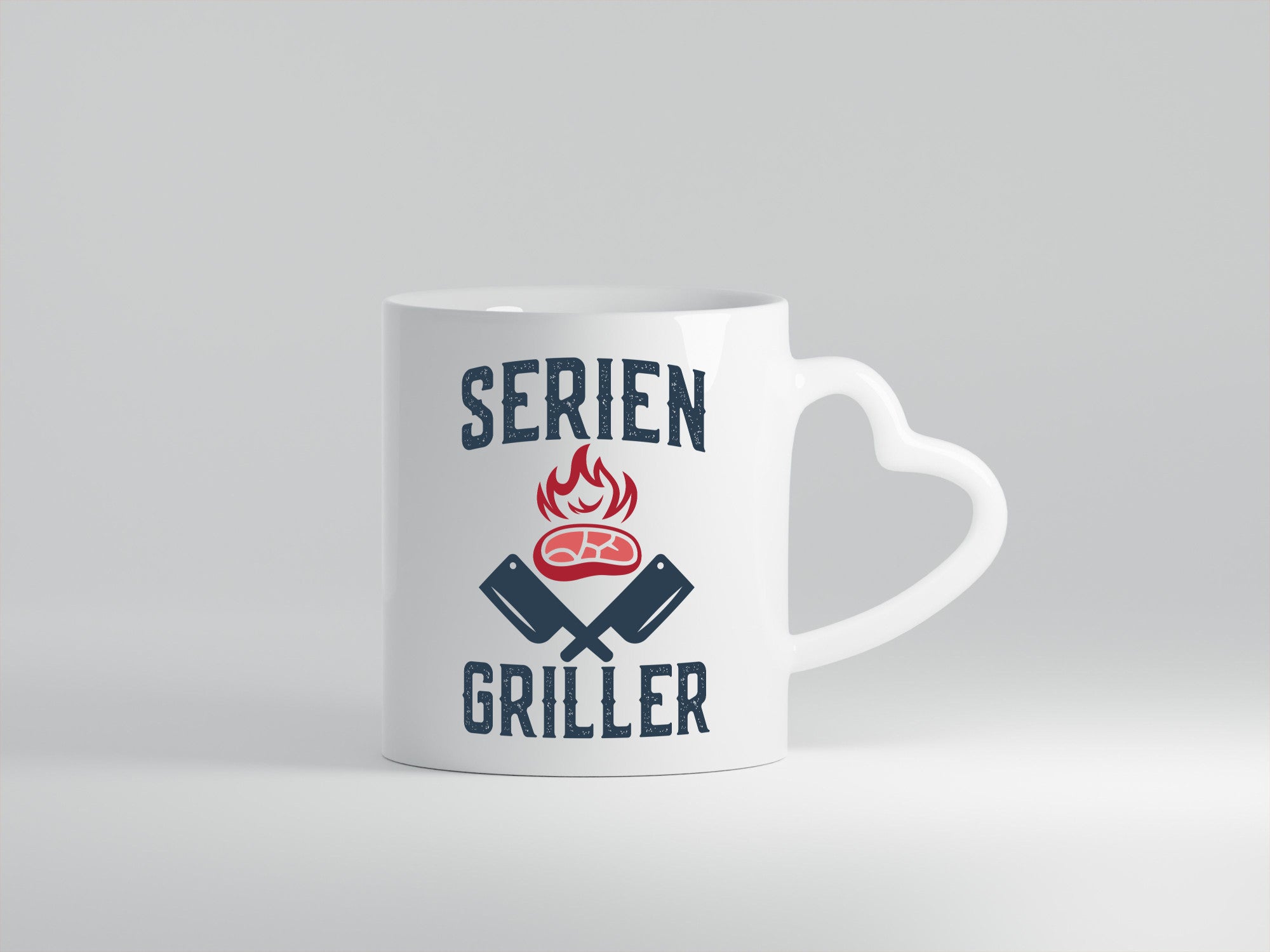 Serien Griller | Grillmeister Grillen Chef Geschenk Arbeit Kollegen Büro