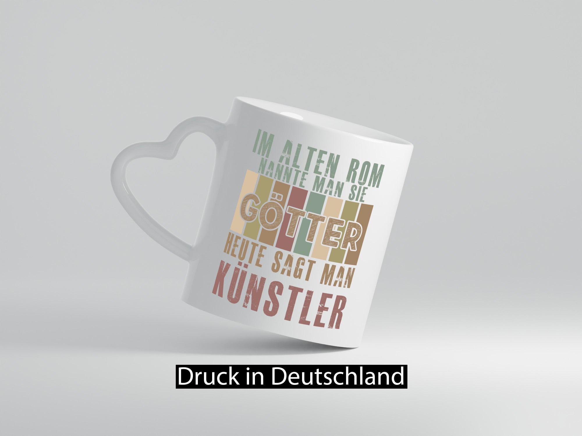 Heute sagt man: Künstler | Kunst Geschenk Humor Geschenkidee lustiger Spruch