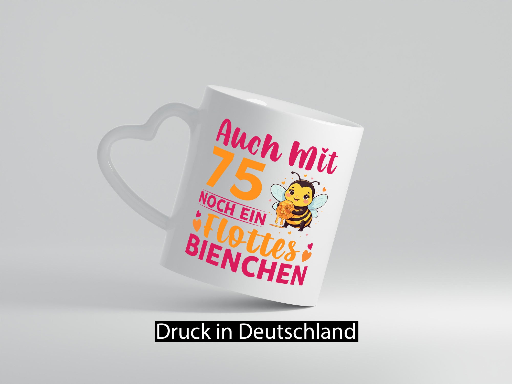 75. Geburtstag | Flottes Bienchen 75 Jahre v2 Geschenk Geschenkidee lustiger