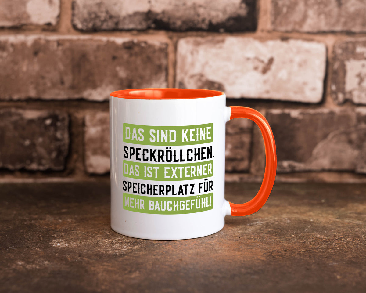 Keine Speckröllchen | Softwareentwickler PC Körperfülle Geschenkidee Humor Tasse