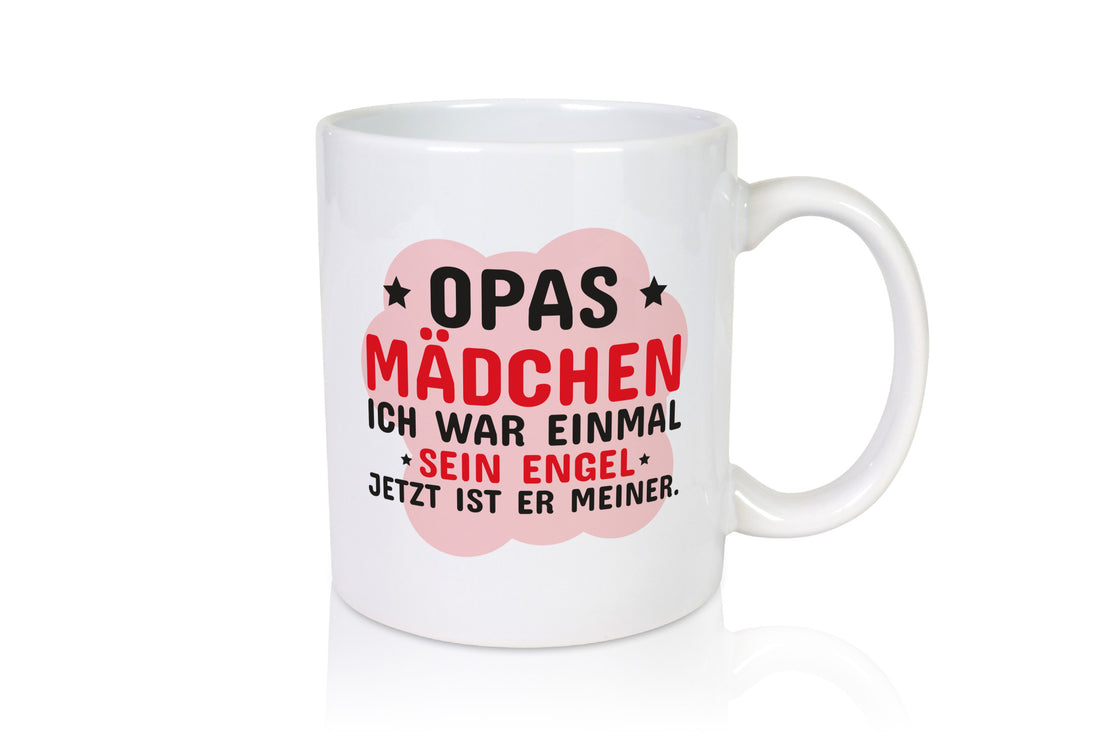 Opas Mädchen | Trauer Tasse Abschied Enkelin lustig Familie Geschenkidee
