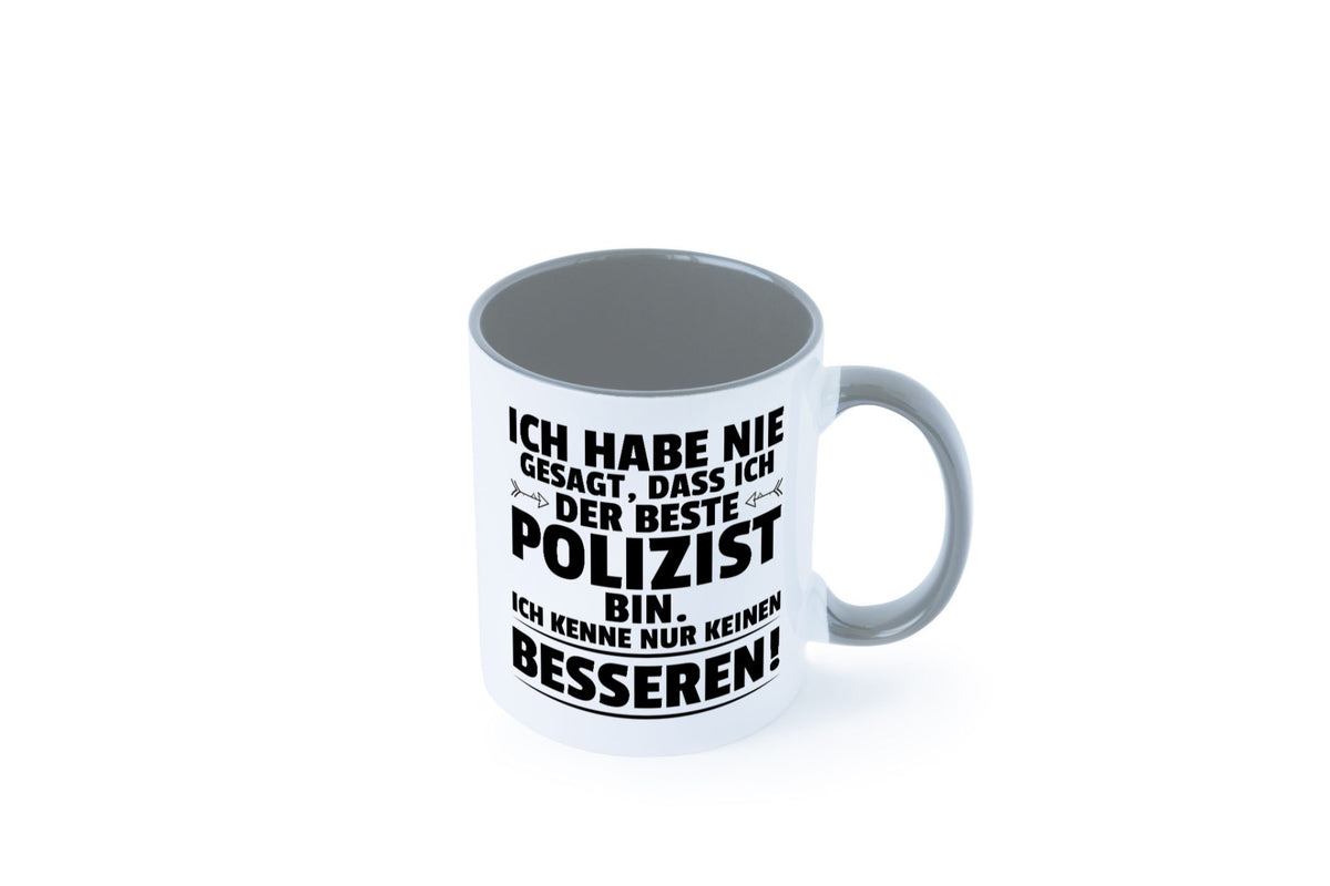 Der Beste Polizist | Polizei Humor Geschenkidee Tasse