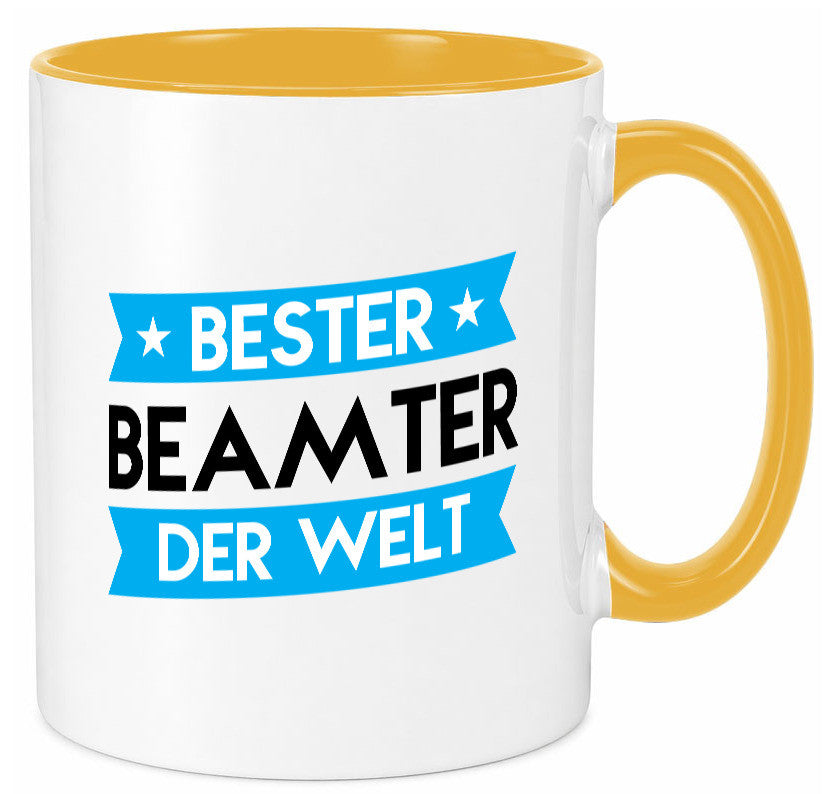 Bester Beamter | Verbeamtung öffentlicher Dienst Humor Geschenkidee Tasse